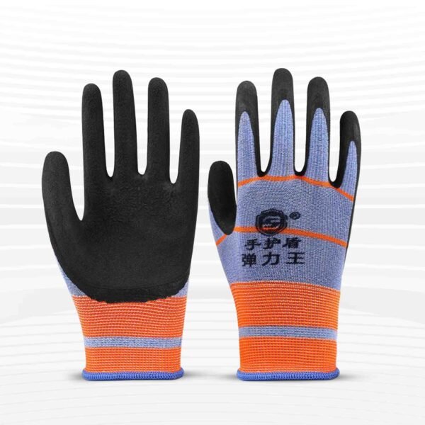 Anti Slip Hand Gloves (Black)
