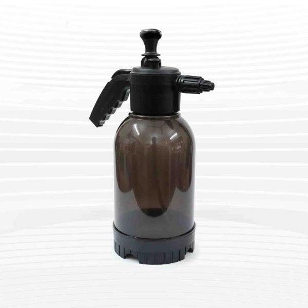 High Pressure Sprayer Bottle (Transparent ) Black - 2 Liter