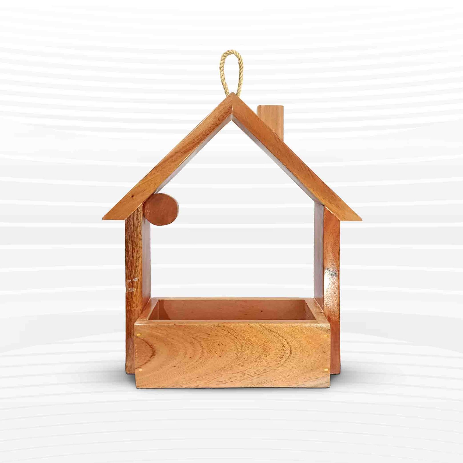 Weedent House w-1739691146 Hand Made Weeden Wall Hanging Pot - Image 1