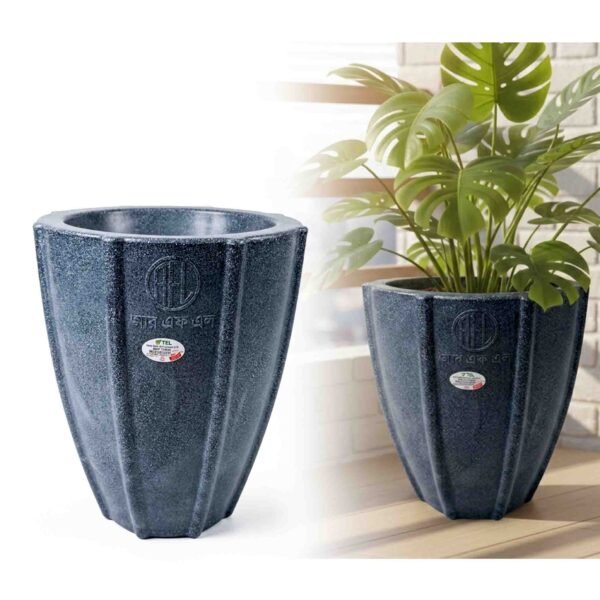 14 Inch RFL ROTO Plant Care Planter (Design Black)