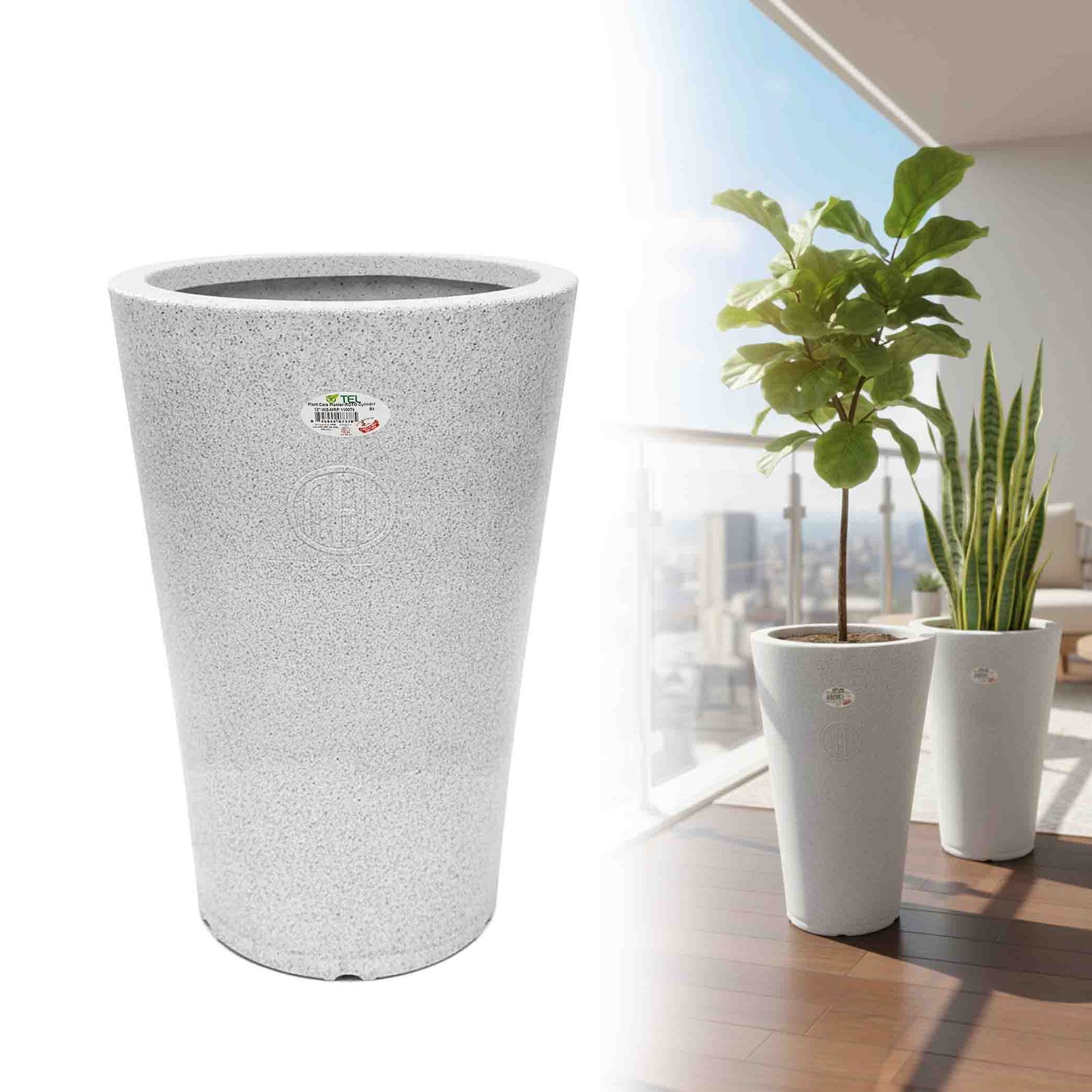 roto-tob-long-1-1766405938 RFL ROTO Plant Care Planter (12X22 Inch) ROTO CYLINDER. - Image 1